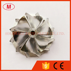 K04 5306-123-2007 43.30/56.08mm 6+6 blades high performance milling/aluminum 2618/billet compressor wheel