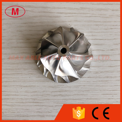 China TD04HL 42.00/56.00mm 7+7 blades turbo milling/aluminum 2618/billet compressor wheel supplier